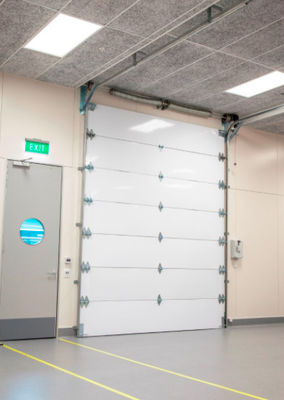 Otomatik Kaldırma Seksiyonel Garaj Kapıları Paslanmaz Çelik Özel Havai