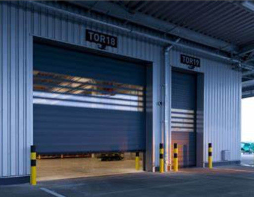 Parmak Güvenli Panel 2.5m / S Yüksek Hızlı Spiral Kapı Üretimi fabrika kepenk kapısı yüksek hızlı endüstriyel otomatik