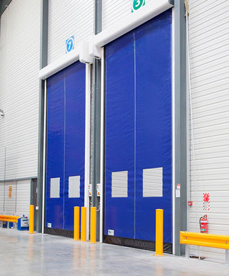 Yüksek Güvenlik Metal Rol Çatlak Kapı Endüstriyel Hızlı Soğuk Odalar için Isıtma