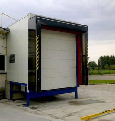 Endüstriyel operasyonlar için yüksek dayanıklılıklı rıhtım kapısı koruma ayarlanabilir yükleme sistemi