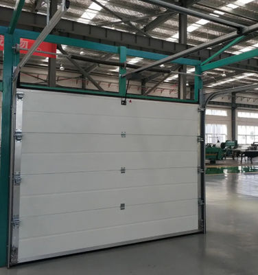 50 mm-80 mm kalınlığında yalıtımlı bölümlü garaj kapısı konturlu paneli