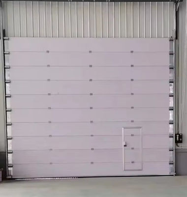 Beyaz Toz Kapalı Hava Durumu Kapalı Bölüm Kapısı Çift Derili Paneller Güvenlik Kenarı Tedarikçiler Fabrika