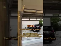 Alüminyum Seksiyonel Kapı