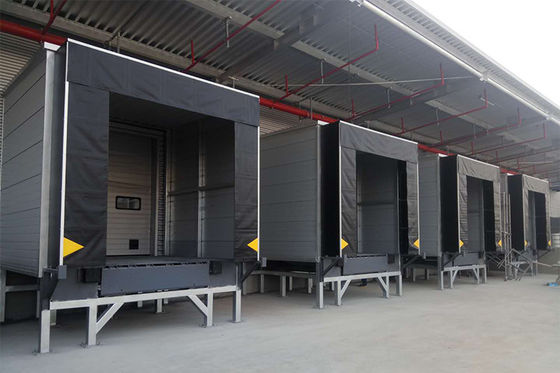 Endüstriler İçin Yaygın Olarak Kullanılan Pvc Kumaş Mekanik Yükleme Dock Barınakları Sünger Dock Conta Üreticileri