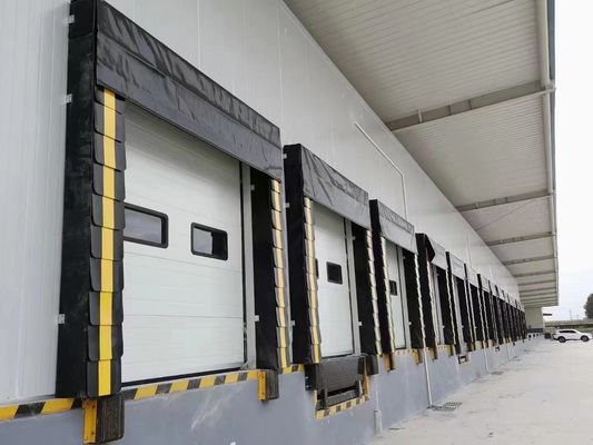 Endüstriyel Garaj Çelik İzoleli Seksiyonel Kapılar 380V Otomatik Uzaktan Kumandalı