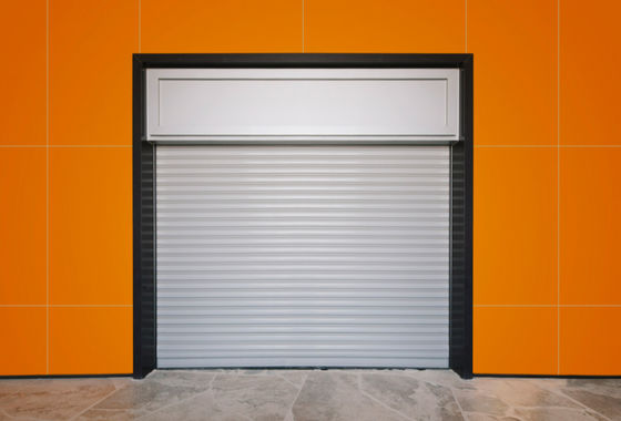 PVC Şeffaf Pencereli 900 / 800N Hızlı Makaralı Kapılar Çelik Yapı