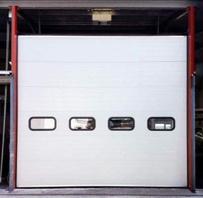 Endüstriyel Sandviç Paneli için Özel İzole Bölmeli Garaj Kapıları