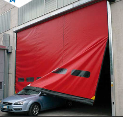 Modern yalıtımlı 380V hızlı rulo kapıları el ile / otomatik işletim