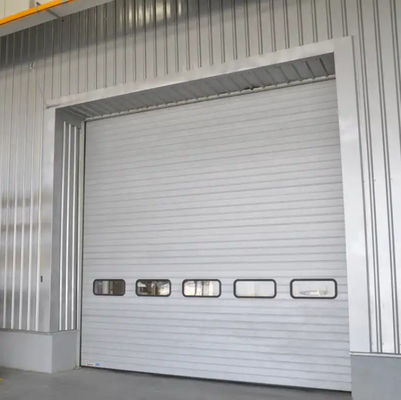 Depo yalıtımlı bölümlü garaj kapıları 50mm-80mm