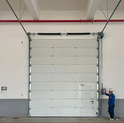 Hava Durumu Kapalı Beyaz Bölüm Kapısı Güvenlik Kilitli Otomatik Güvenlik