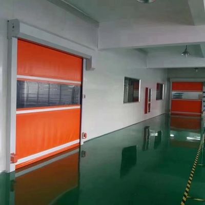 Güvenlik modern tasarımlı hızlı rulo kapısı yalıtım ve düşük bakım ile korozyona karşı ve aşınmaya dayanıklı