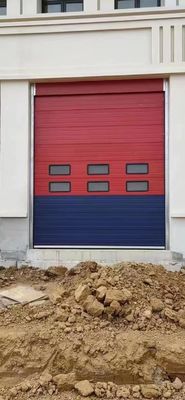 Güvenlik yalıtılmış hızlı rulo kapıları El/otomatik işletim Düşük bakım, toptan PVC