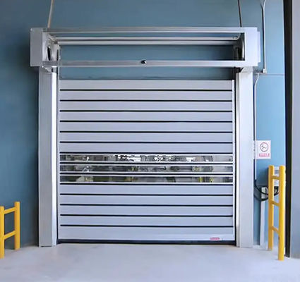 PLC Kontrollü Hız 220V Güç Tedarikçi Spiral Kapı 0,8m/s Kapama Üretim Tesisi Otomatik Çapraz Kapı