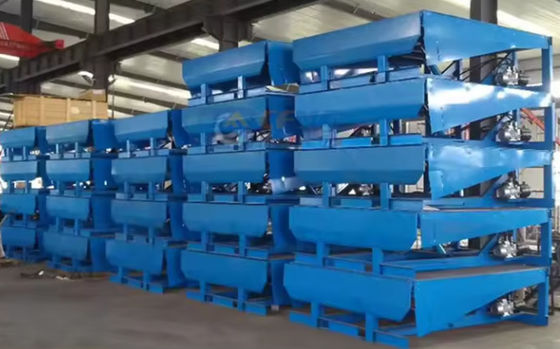 Elektrikli yükleme iskeleti 10 000-20 000 lbs kapasiteli toz kaplama bitirme ve geliştirilmiş güvenlik