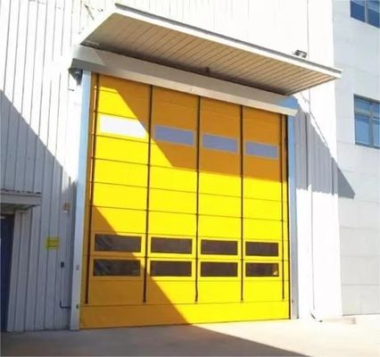 Güvenlik kolay montajlı hızlı rulo kapıları düşük bakım / gürültü azaltma modern ticari