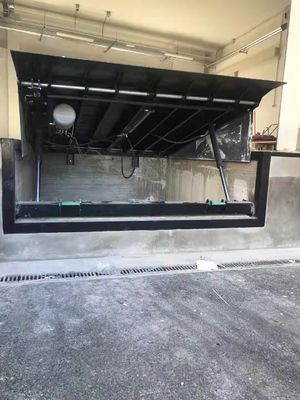 Özelleştirilebilir Elektrikli Hidrolik Yükleme Dock Leveler Güvenlik Zinciri Tozla Kaplı Bitirme
