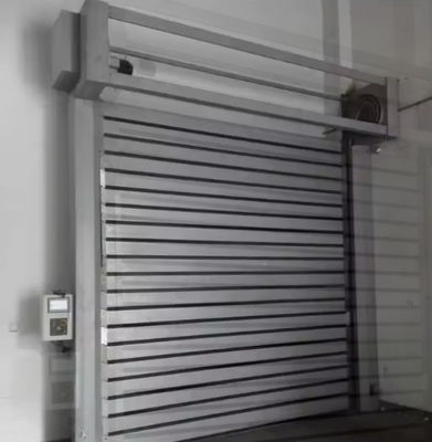 Fotoelektrik Sensör Hız Spiral Kapı -20\u2103~ 50\u2103 Sıcaklık Aralığı PLC Kontrol Otomatik yüksek hızlı kapı