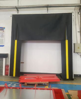 Özelleştirilebilir Tozla Kaplı Otomatik Dock Levelers 10t 12t 15t Büyük Yük Yüksekliği Düzenlenebilir Sabit Sabit