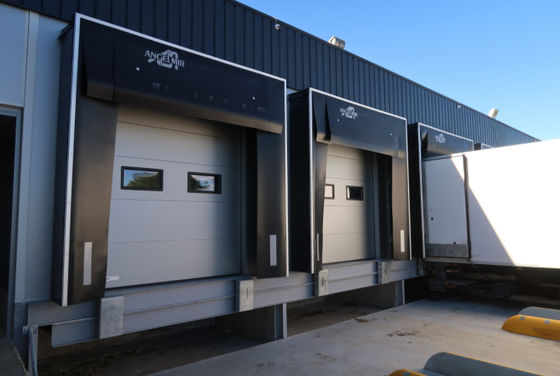 Modern Düzenlenebilir Yükleme Sistemi PVC Plastik Kauçuk Malzemesi Mechanical Dock Shelter