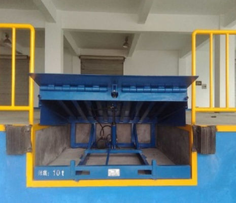 Kapasiteleri 10'dan fazla çok fonksiyonel Trackless Elektrik arasında değişen Ağır Görevli Yükleme Dock Levelerleri