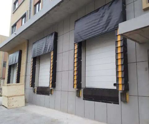 Dış enkaz yastığını önle Yüksek taşınabilirlik Endüstriyel Düzenlenebilir Şişkin İzole edilmiş Hava geçirmez Sızdırma operasyonları için mühürlü rıhtım barınağı