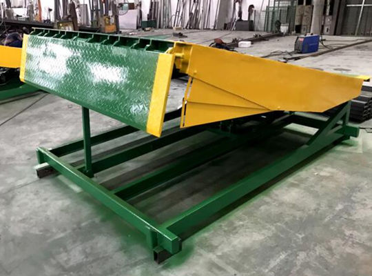 Mekanik rıhtım kapısı düzelticileri Atölyesi Otomatik rıhtım plaka 25000-40000LBS Güvenli tasarım kapasitesi