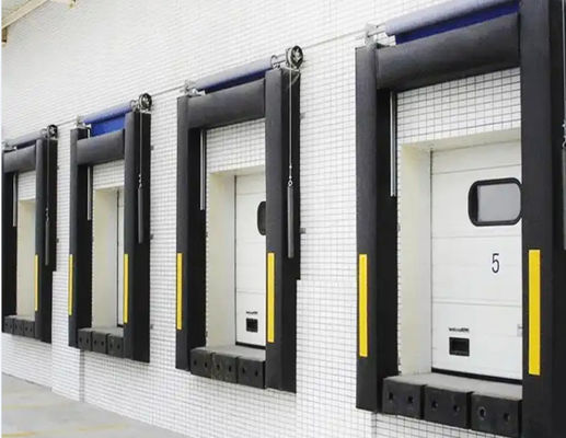 Yüksek dayanıklılık ayarlanabilir yükleme sistemi En iyi lojistik ve depo performansı için rıhtım kapısı barınağı