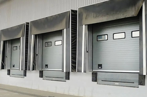Sabit Düzenlenebilir Yükleme Sistemi Galvanizli Çelik Liner ve Sabit Kullanım Dayanıklı Kumaşla Dök Kapısı Sığınak