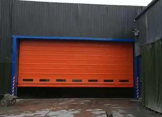 Fabrika Fiyatı Hızlı Endüstriyel Depo/fabrika İç Mekan Manuel/Otomatik Çalışma Yüksek Hızlı PVC Rulo Kapı 304 Paslanmaz Çelik Malzeme