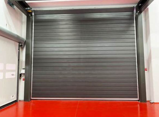 Akıllı Dış Spiral Hızlı Kapı Endüstriyel Spiral Sert Alüminyum Yüksek Hızlı Spiral Kapı Güvenlik ve Verimlilik Ağır Görevli Endüstriyel Uygulamalar için