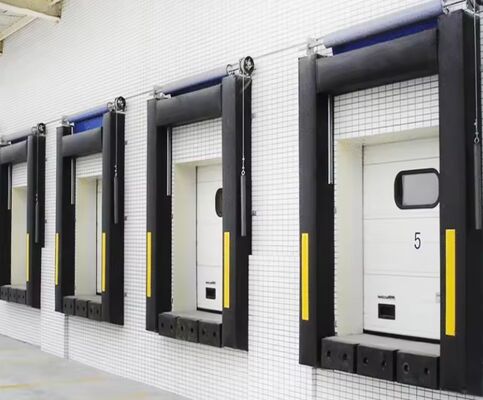 Modern Endüstriyel Akıllı Fabrika Yükleme Sistemi rıhtım koruması için ayarlanabilir uygunluk ve dayanıklı yapıyı sunan rıhtım kapısı koruyucu