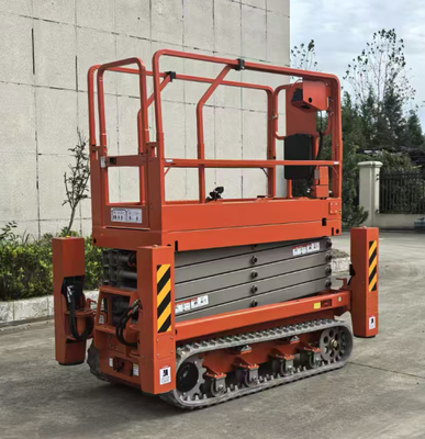 4M 6M 8M 10M 12M 14M Depo Elektrikli Asansör 220V 380V Elektrikli Bağlantılı Boom Asansörü Çalışma Sıcaklığı Eksi 10 Santigrat 40 Santigrat