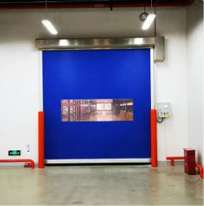 Modern Endüstriyel PVC Rol Çapı Kapısı Hızlı Hızlı Hızlı Hırsızlık Karşıtı Özellik Hızlı Çapı Kapısı Depolar İçin Özel Çözümler