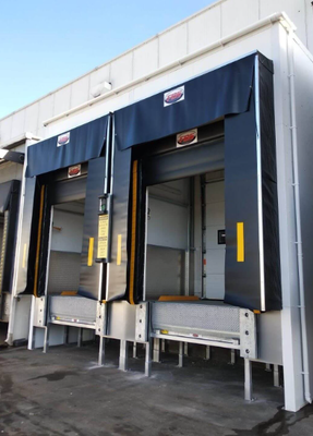 Galvanizli Çelik Liner Düzenlenebilir Yükleme Sistemi rıhtım kapısı koruma endüstriyel pozisyon dayanıklı ve depo yükleme alanları için çözüm