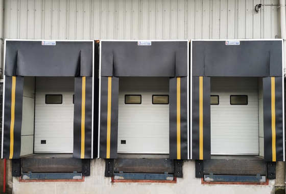 Galvanizli Çelik Liner Düzenlenebilir Yükleme Sistemi rıhtım kapısı koruma endüstriyel pozisyon dayanıklı ve depo yükleme alanları için çözüm