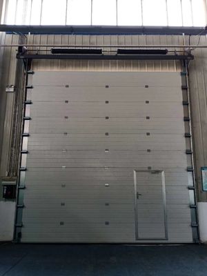 Endüstriyel İzoleli Seksiyonel Kapı Üstü Sandviç Panel SUS304 EPDM Sızdırmazlık