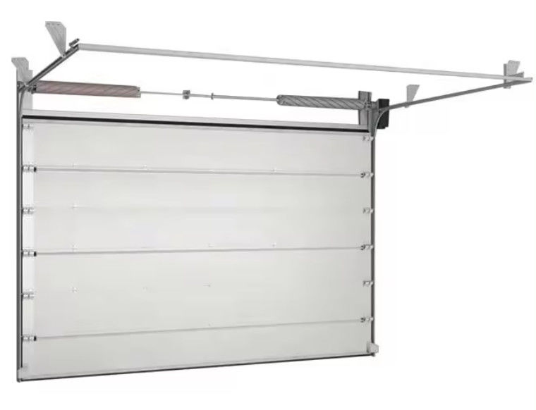 Güvenlik Beyaz Çelik Üst Kapı Bölüm Kapı yalıtımlı El / Otomatik Çalışma Toptan Modern Elektrik