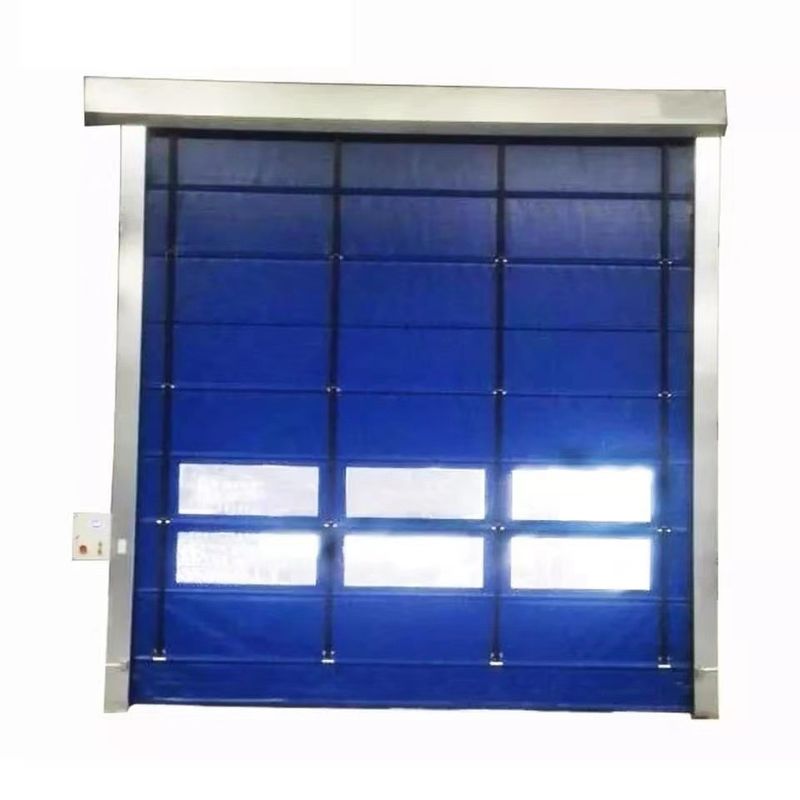 Güvenlik kolay montajlı hızlı rulo kapıları düşük bakım / gürültü azaltma modern ticari