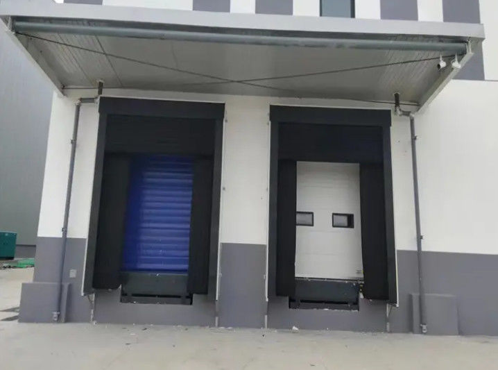 Endüstriyel yükleme rıhtımı barınak hava geçirmez kordon kumaş hava koşullarına dayanıklı kolay kurulum rıhtım mühürü