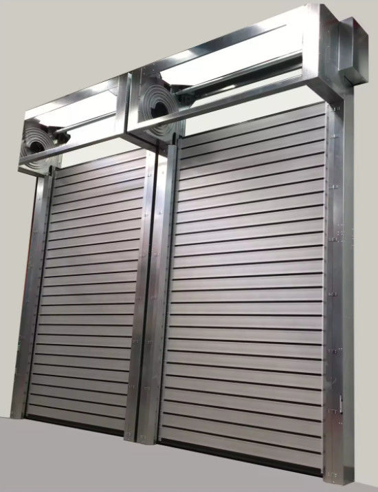 Fotoelektrik Sensör Hız Spiral Kapı -20\u2103~ 50\u2103 Sıcaklık Aralığı PLC Kontrol Otomatik yüksek hızlı kapı