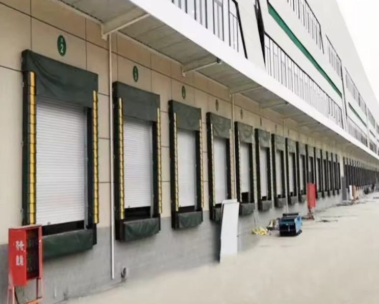 Kolay Kurulumlu Özel Renkli Yükleme Dock Sığınakları Endüstriyel Kapı Dock Sığınakları