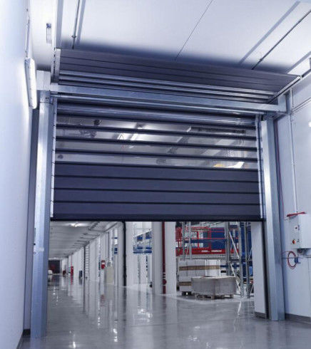 Otomatik Yuvarlama Yüksek performanslı Alüminyum Alaşım Yüksek Hızlı Spiral Kapı Güvenlik verimliliği Garantili güç kaynağı 220V/50HZ Kapama Hızı 0.8m/s