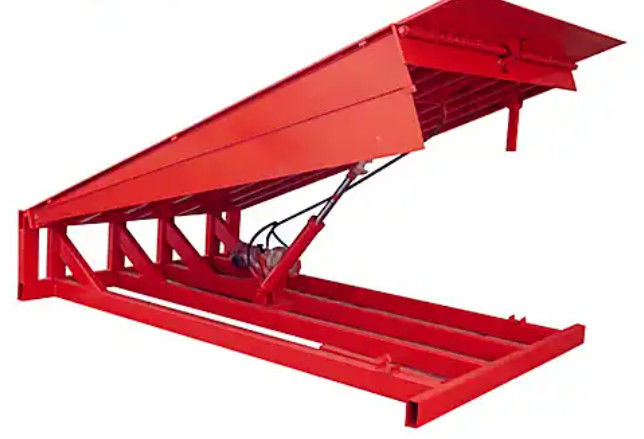 Güvenlik Zincirleri Atölyesi Otomatik Dock Plate Dock Door Levelers 25000-40000LBS Yükleme için Güvenli Tasarım