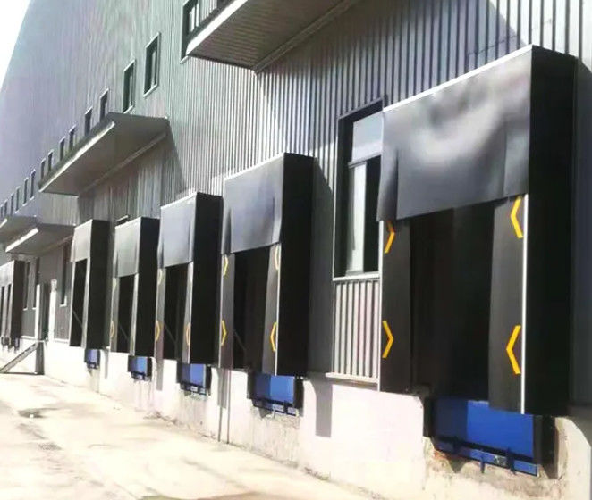 Sabit Düzenlenebilir Yükleme Sistemi Galvanizli Çelik Liner ve Sabit Kullanım Dayanıklı Kumaşla Dök Kapısı Sığınak