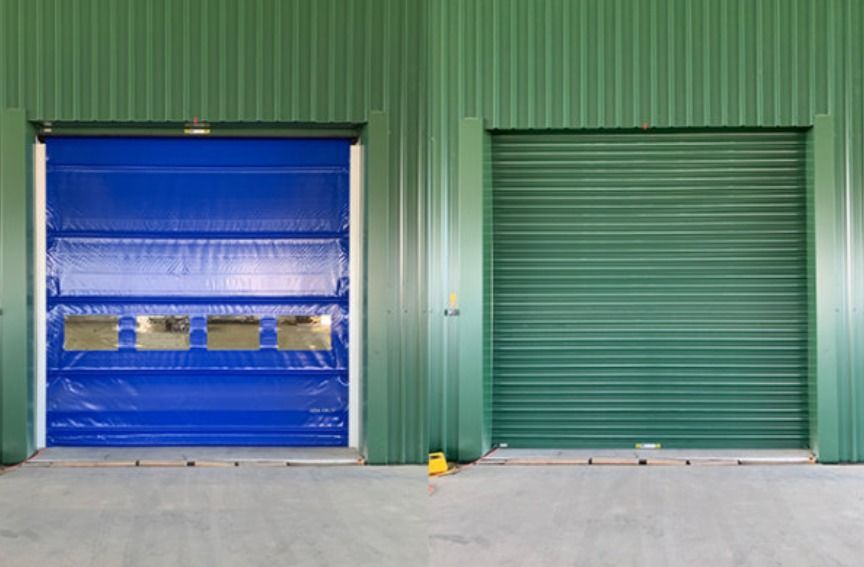 Fabrika Fiyatı Hızlı Endüstriyel Depo/fabrika İç Mekan Manuel/Otomatik Çalışma Yüksek Hızlı PVC Rulo Kapı 304 Paslanmaz Çelik Malzeme